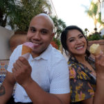 Ariane and Anthony Having Ice Cream