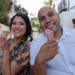 Ariane and Anthony Having Ice Cream