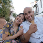 Ariane and Anthony Having Ice Cream