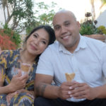 Ariane and Anthony Having Ice Cream